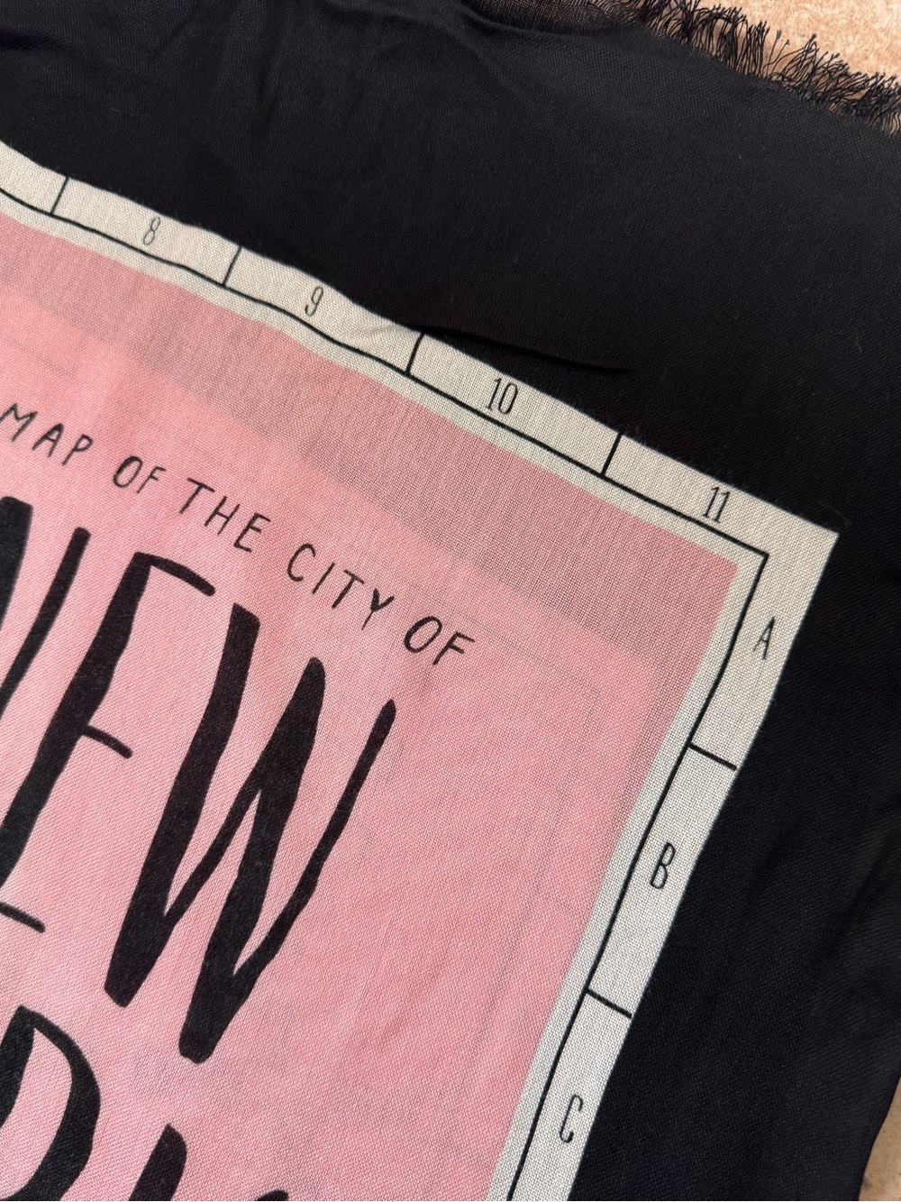 Kate Spade New York Manhattan Map Scarf